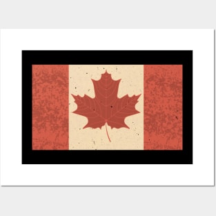 Canada Flag Canadian Nationality Pride Posters and Art